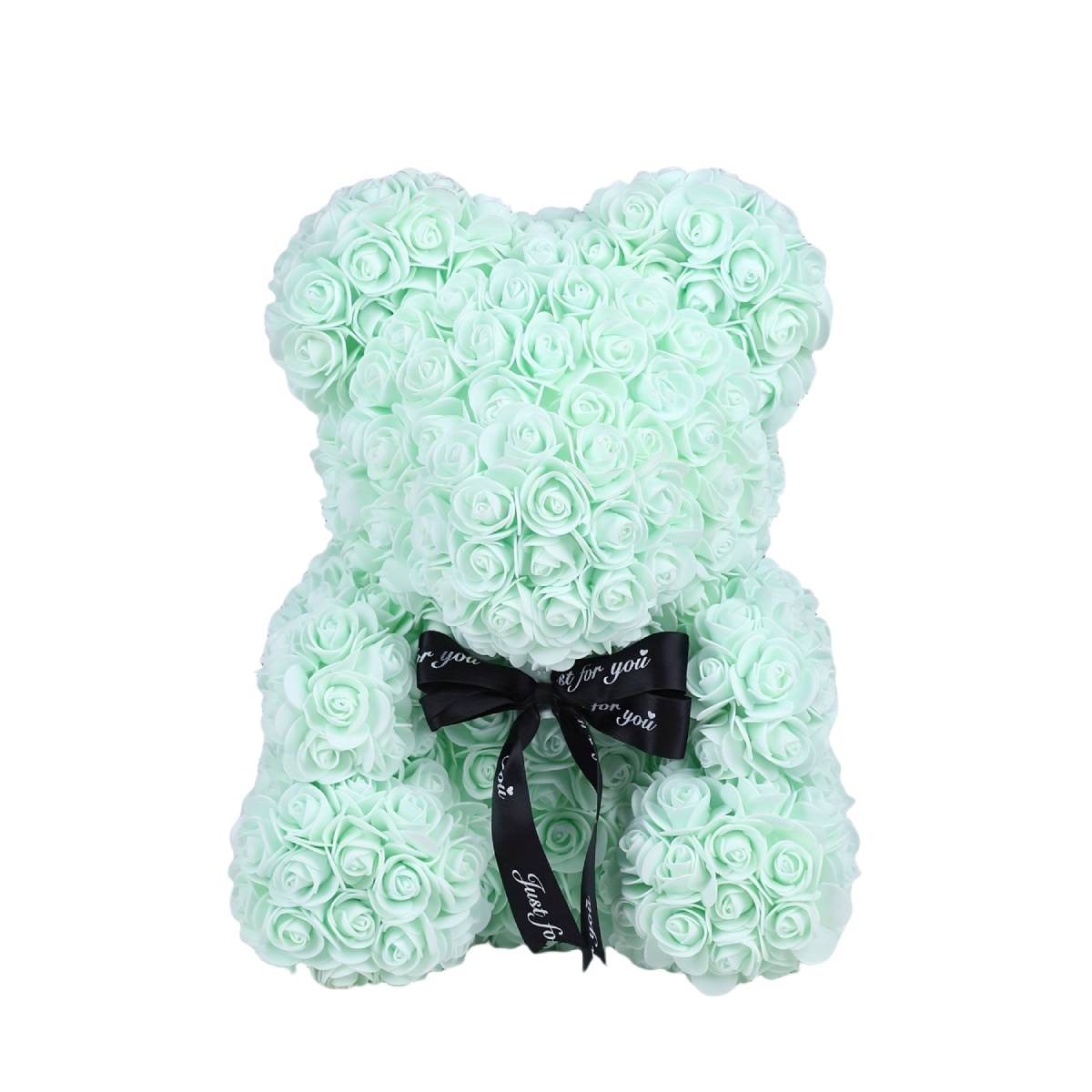 Weinloves 9.8 Inch Love Heart Rose Bear