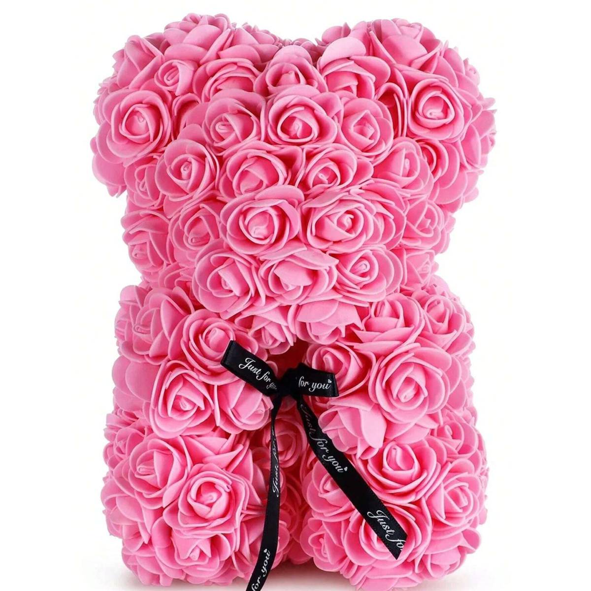 Weinloves 9.8 Inch Love Heart Rose Bear
