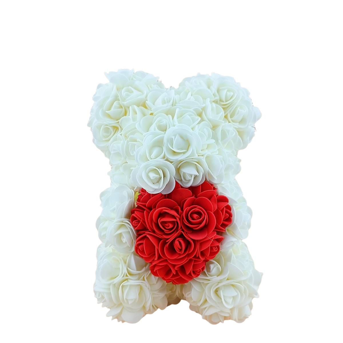 Weinloves 9.06 Inch Love Heart Rose Bear